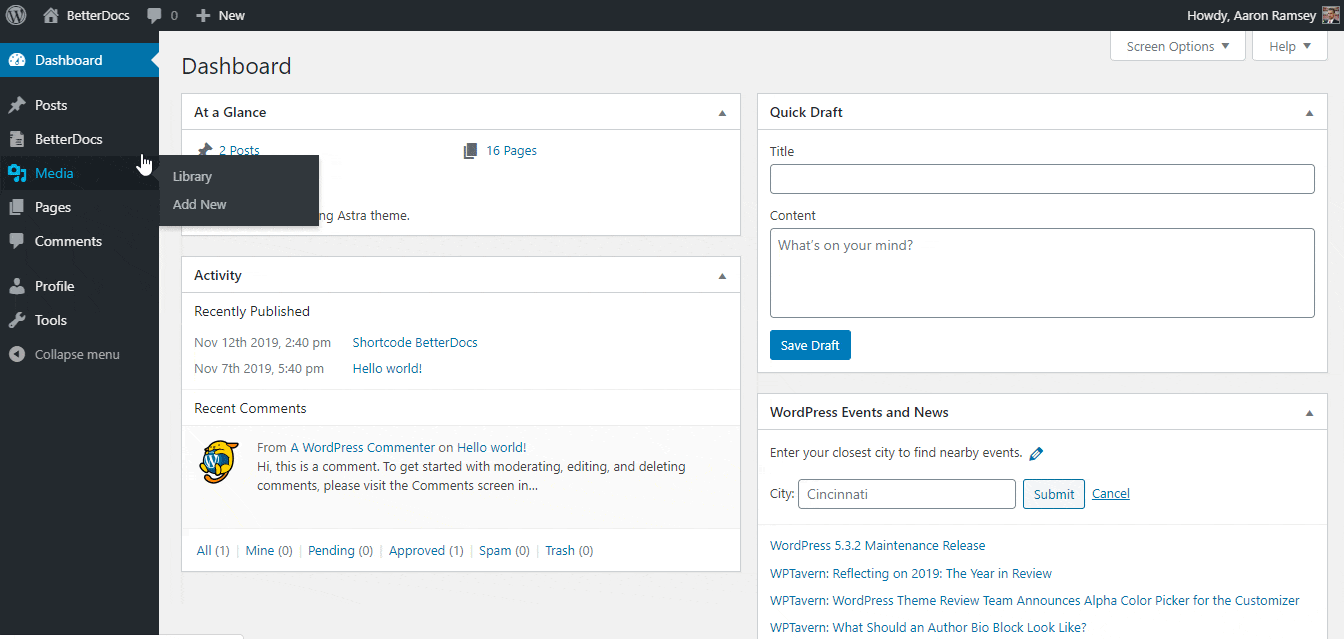 Manage User Roles 