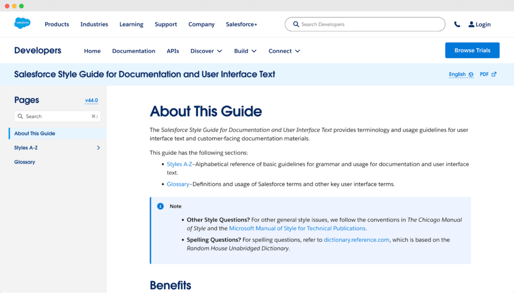 6 Technical Writing Style Guide Examples You Can Create With BetterDocs