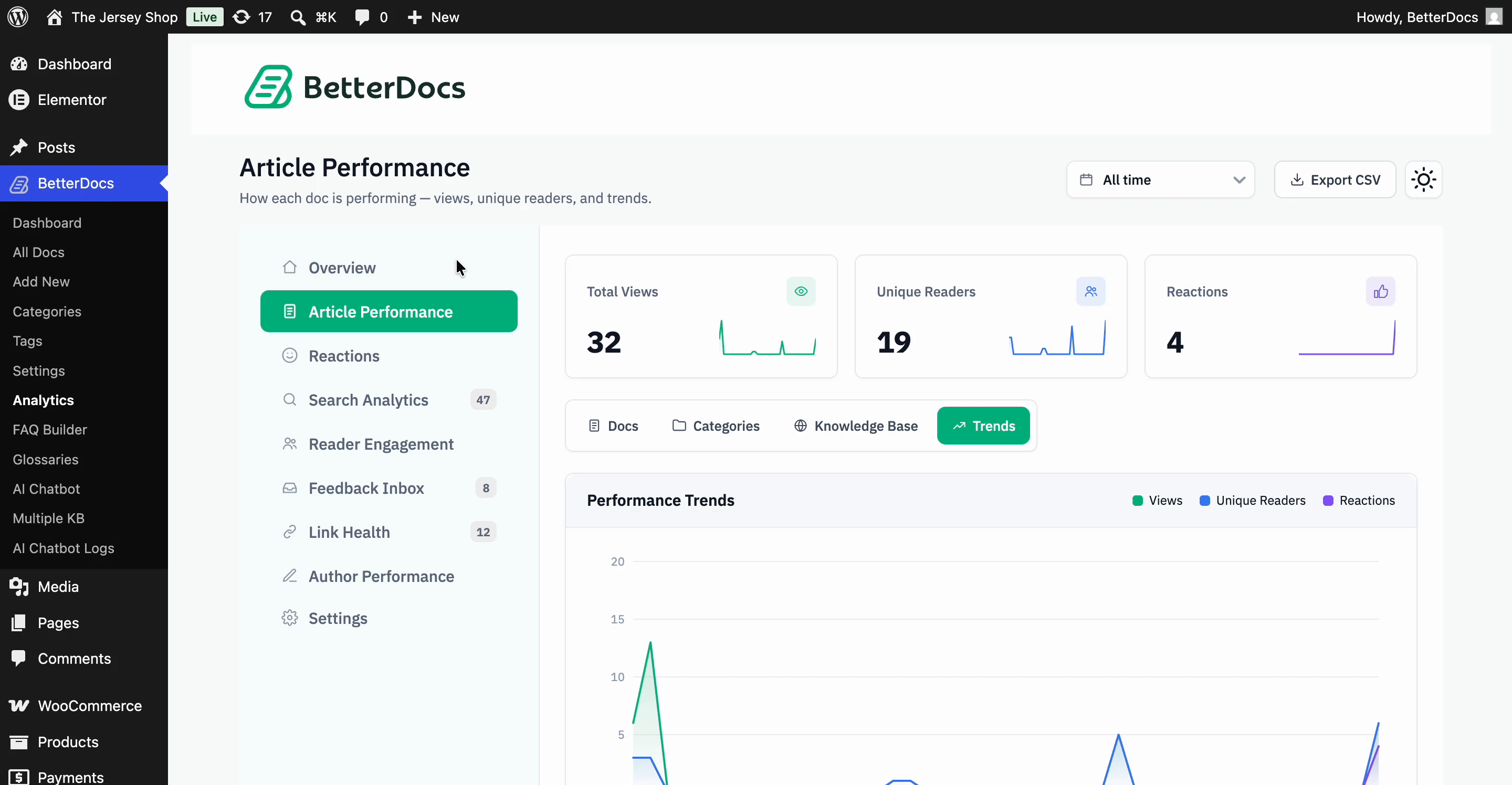 How to Configure Advanced Analytics to Evaluate the Performance of Your Knowledge Base? 5 Article Performance