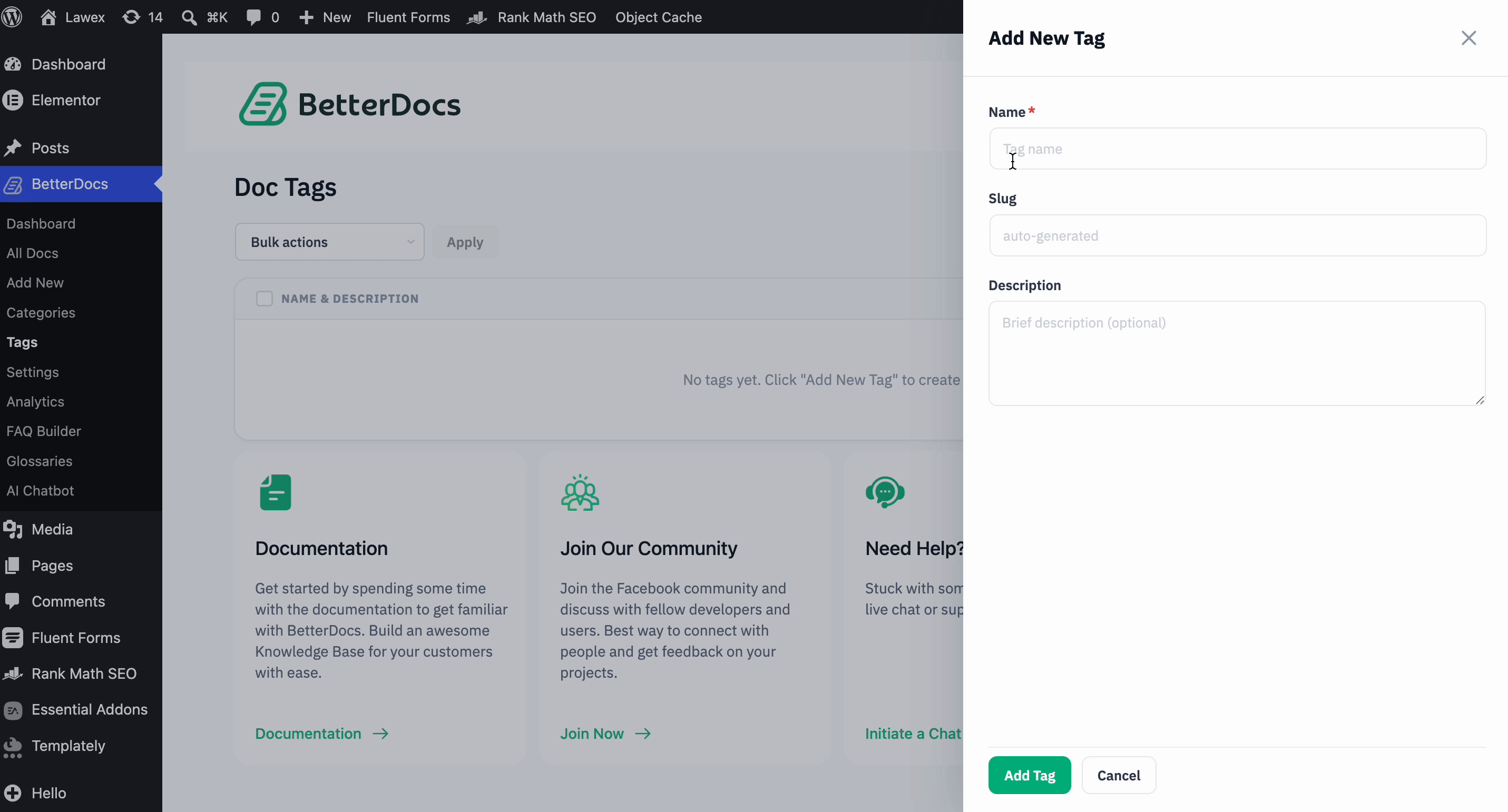 How to Manage Categories & Tags in BetterDocs? 4 Manage Categories
