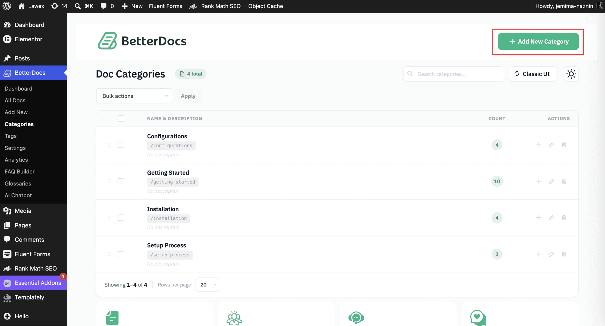 How to Manage Categories & Tags in BetterDocs? 1 Manage Categories