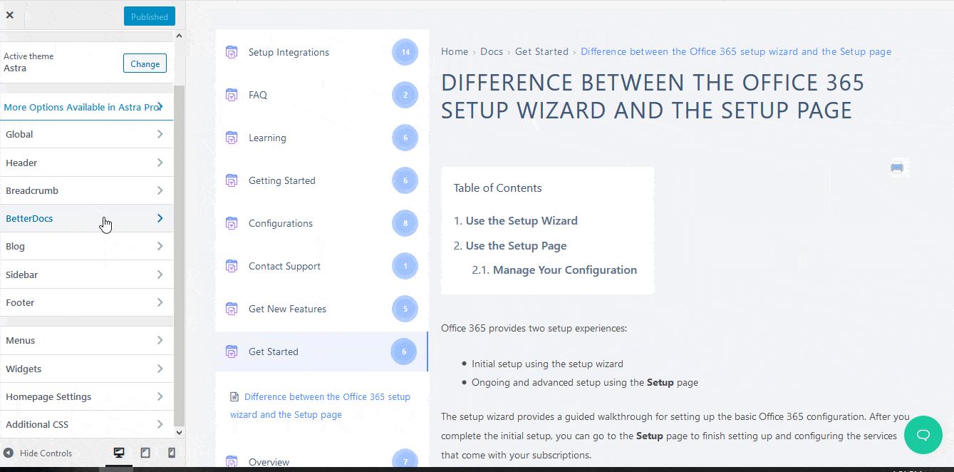 Navigate to BetterDocs → Single Doc → Reactions section and click on the toggle to disable it