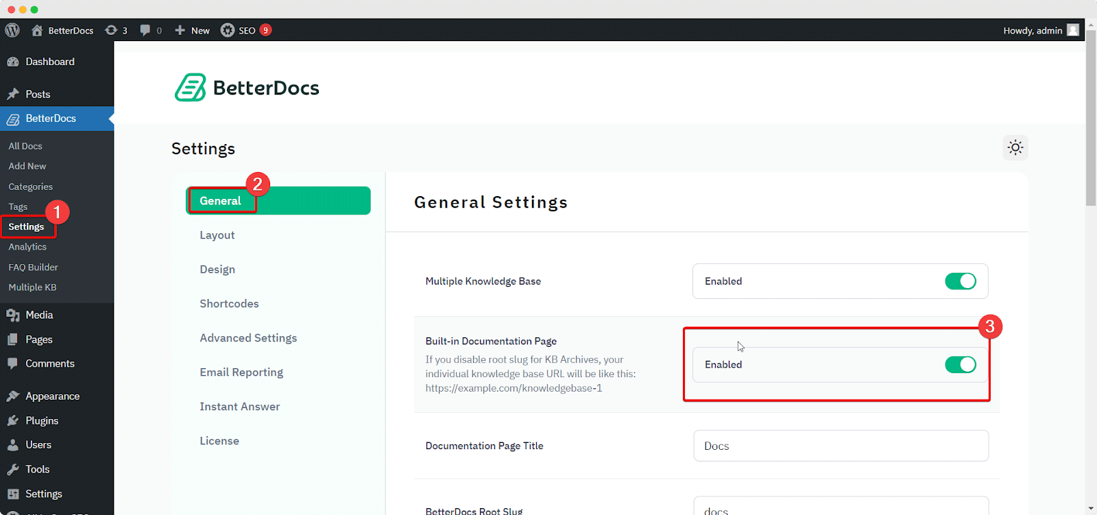 BetterDocs Documentation Homepage & Single Page