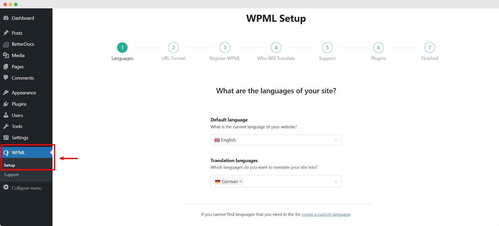 How To Translate Single Docs Of BetterDocs Using WPML 2 Translate BetterDocs WordPress Documentation WPML