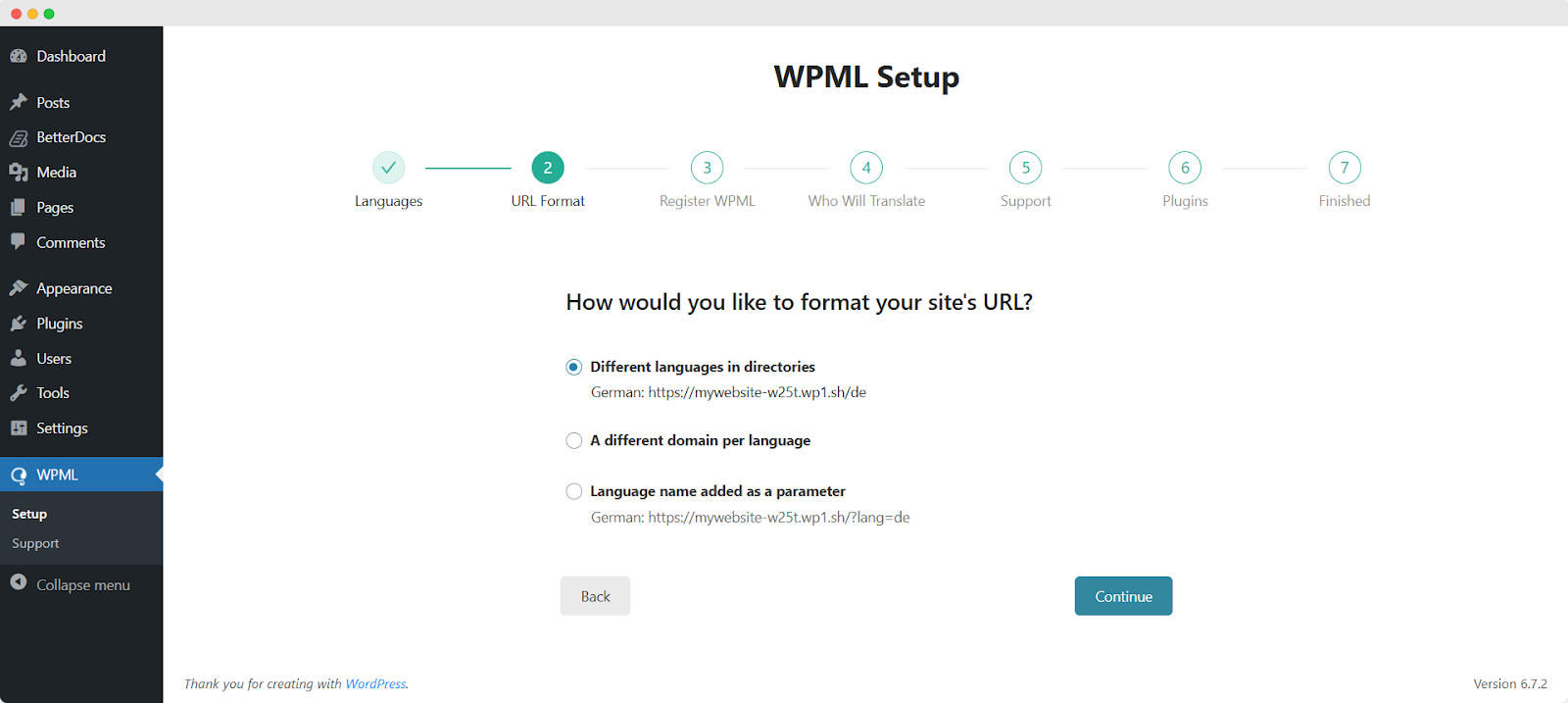 How To Translate Single Docs Of BetterDocs Using WPML 3 Translate BetterDocs WordPress Documentation WPML