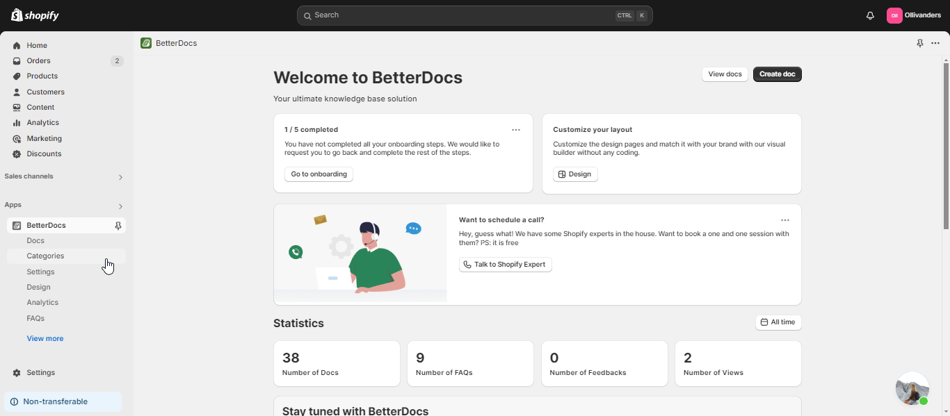 single doc and archive page