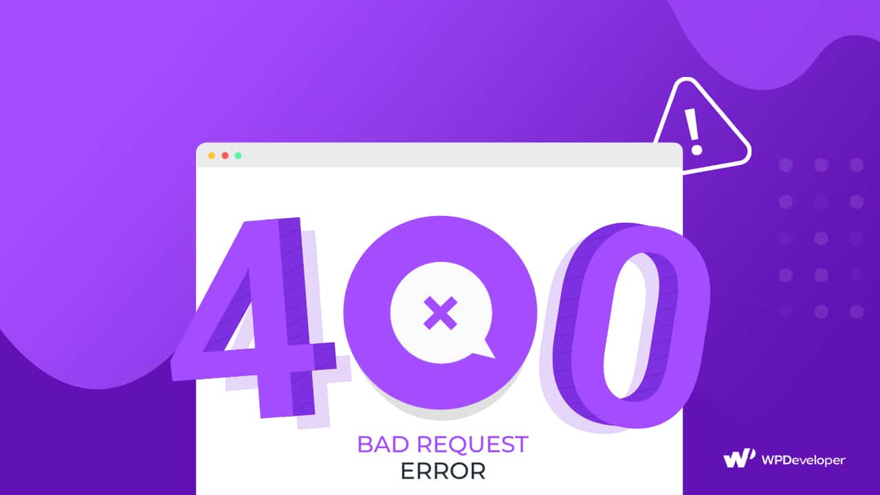 Error bad request. Bad request.