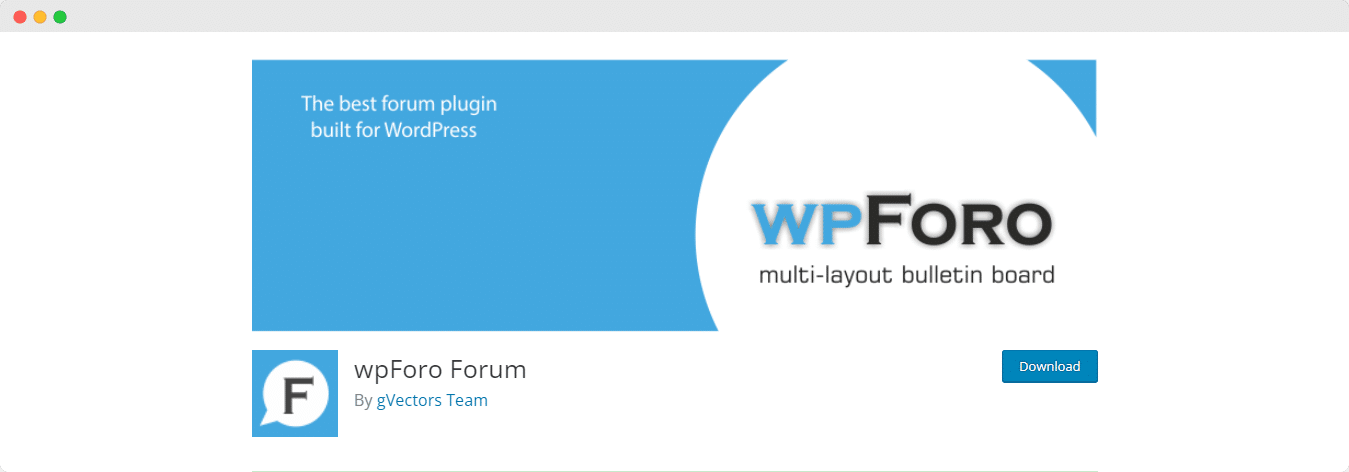 WordPress Forum Plugins