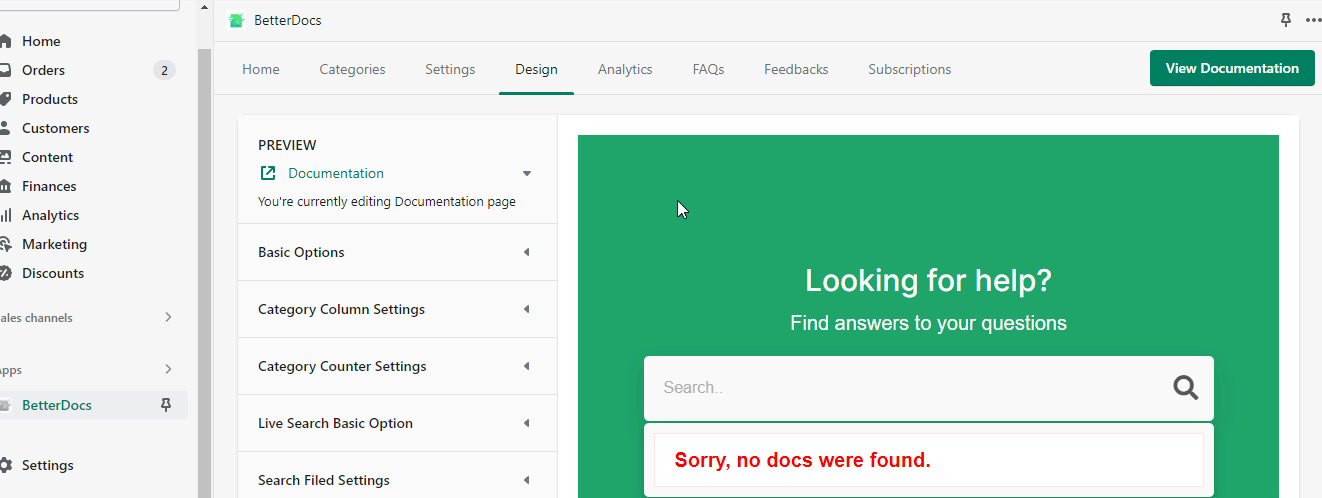 Design FAQs With BetterDocs