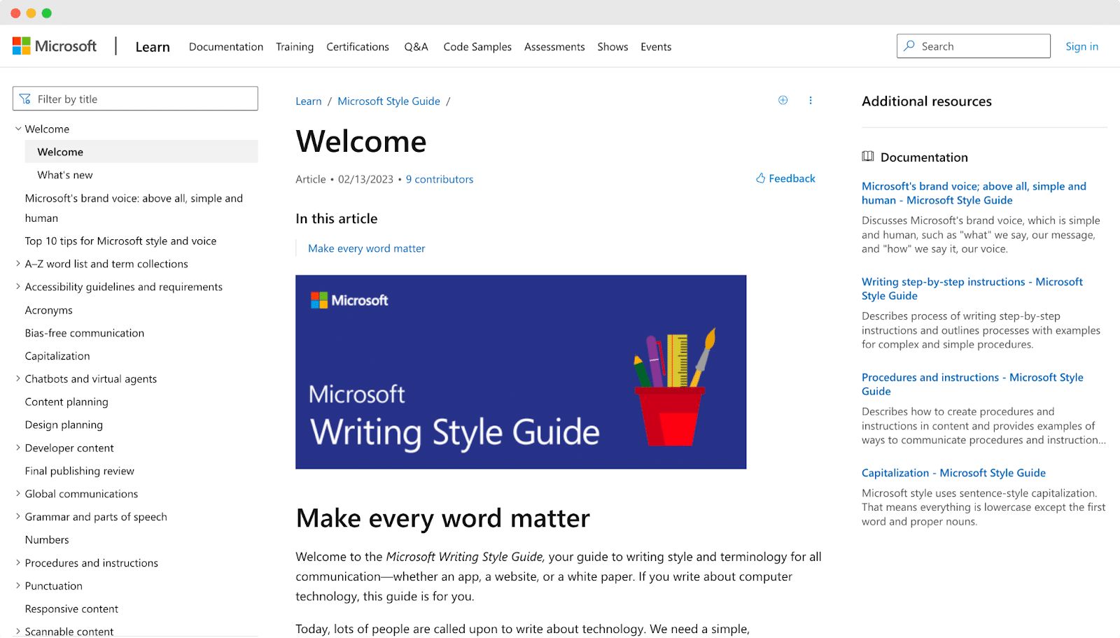 Technical Writing Style Guide