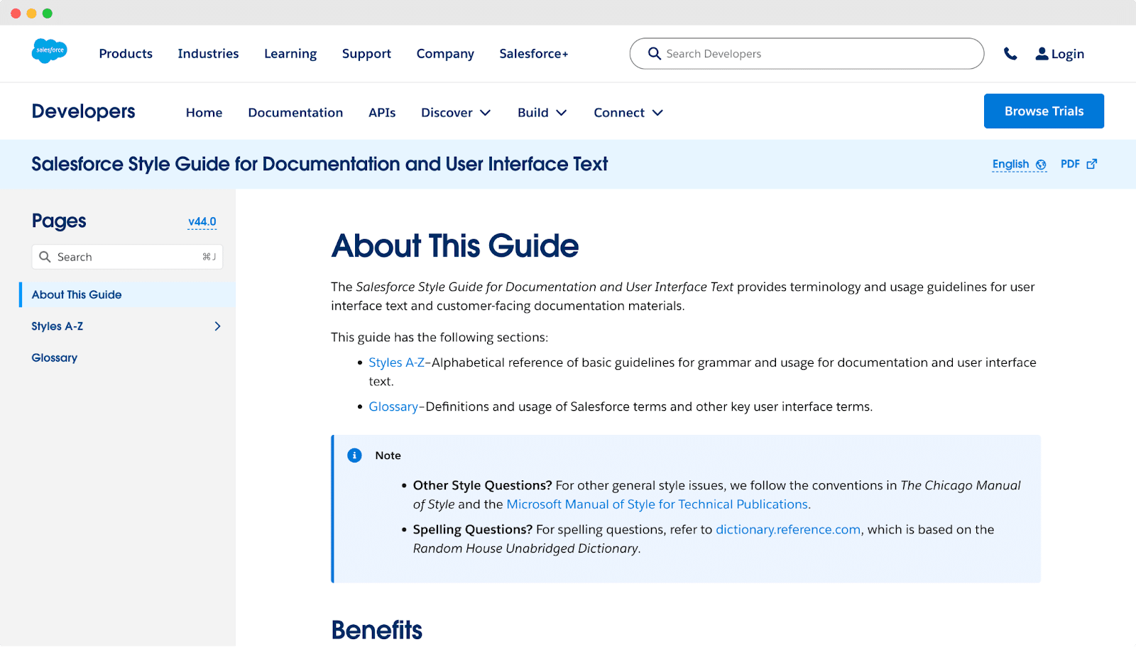 Technical Writing Style Guide