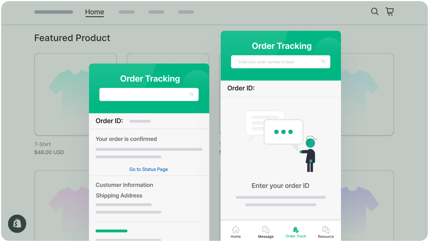 Easy Order Tracking Experience