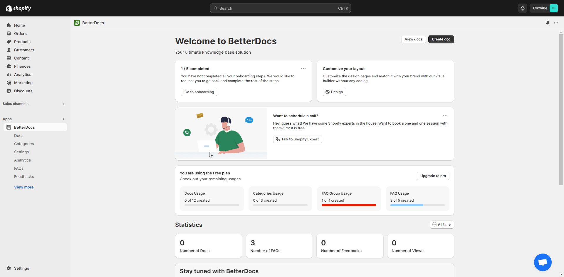 Configure Live Chat In BetterDocs For Shopify