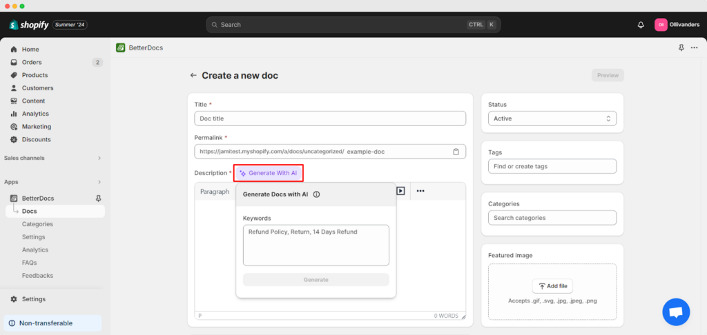How To Use BetterDocs Magic AI Autowrite Feature To Write Documentation ...