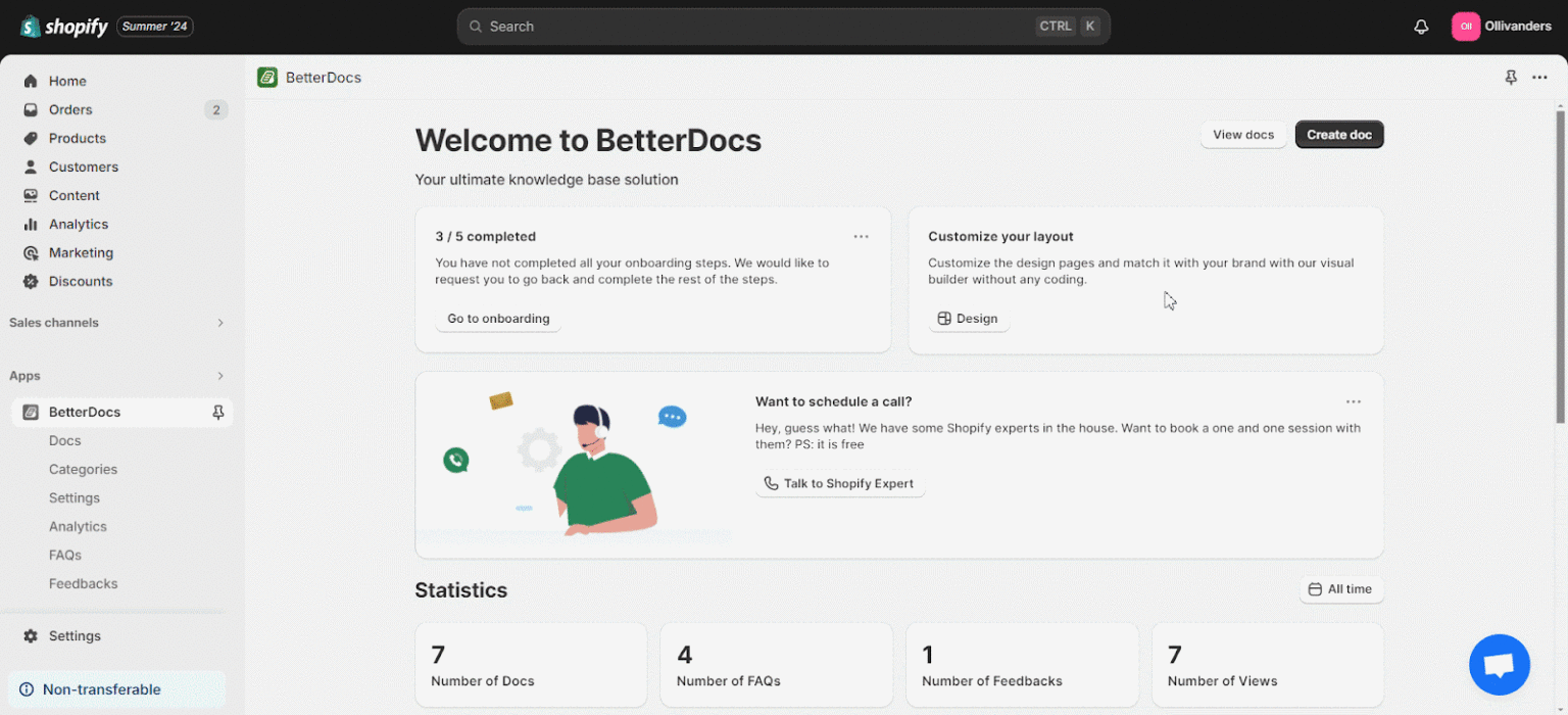 How To Embed FAQ App Block In Shopify Store? - BetterDocs