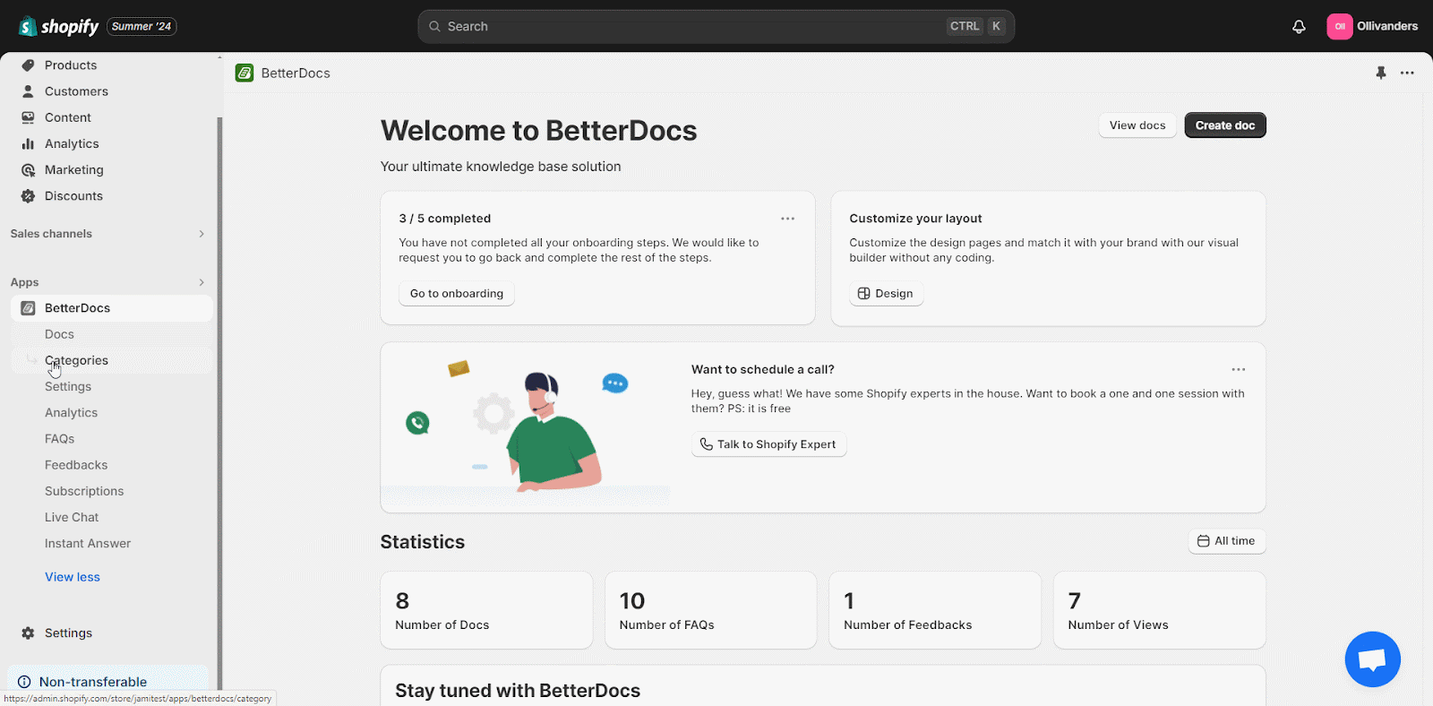 How To Import And Export FAQ In BetterDocs For Shopify