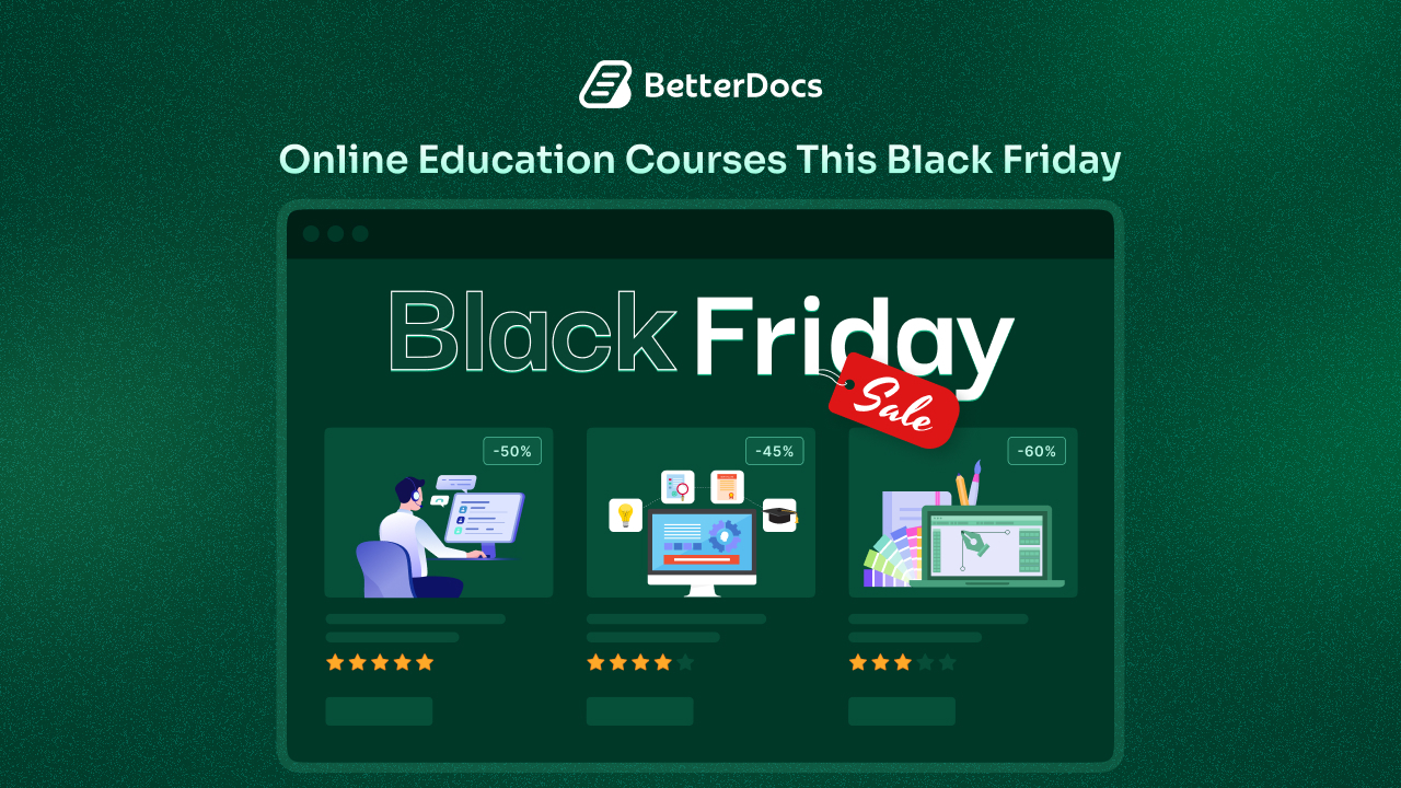 Sell Online Courses & Education Materials This Black Friday