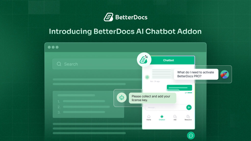 Introducing AI Chatbot for WordPress Website for Documentation Queries Powered by BetterDocs - Featured Image