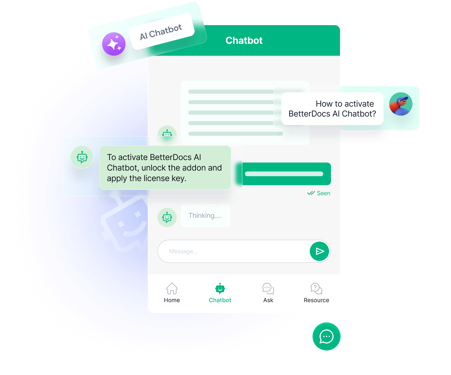 AI Chatbot Addon - BetterDocs