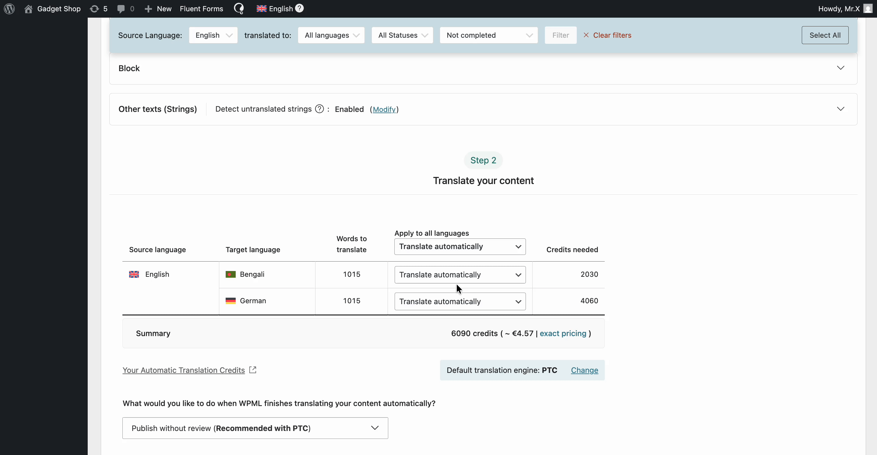 How to Create Multilingual Documentation in WordPress 6 Translate automatically with WPML