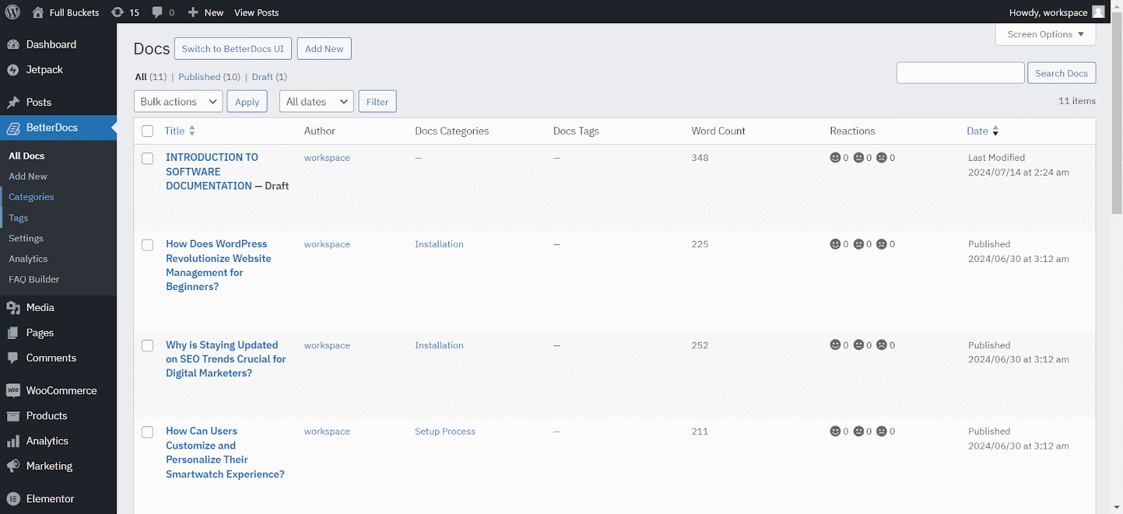 Document Lifecycle Management: A Complete Overview of Document Workflow 6 Document creation with BetterDocs