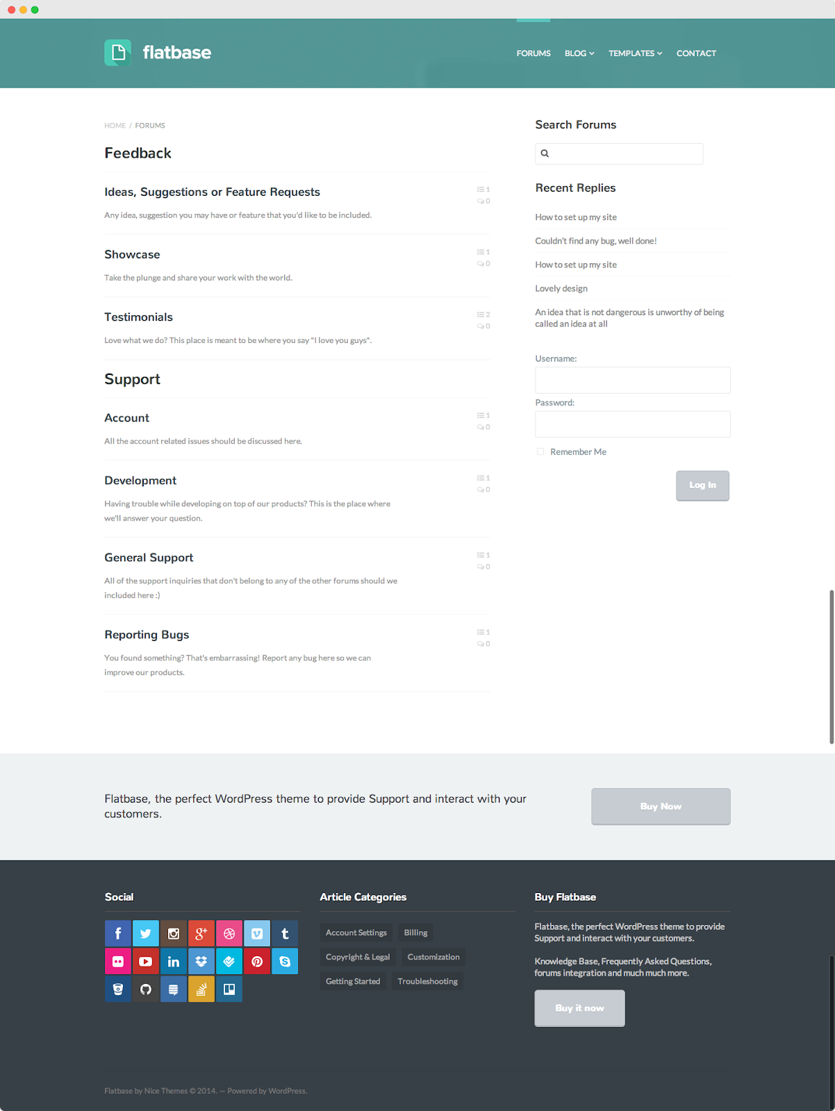 10 Best WordPress Documentation Themes for Your Website 9 Flatbase