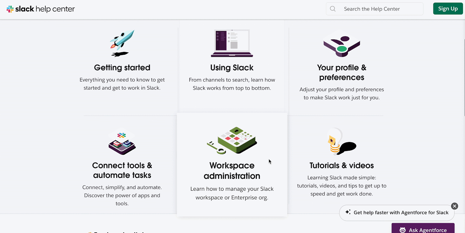 Slack: SaaS Knowledge Base Example