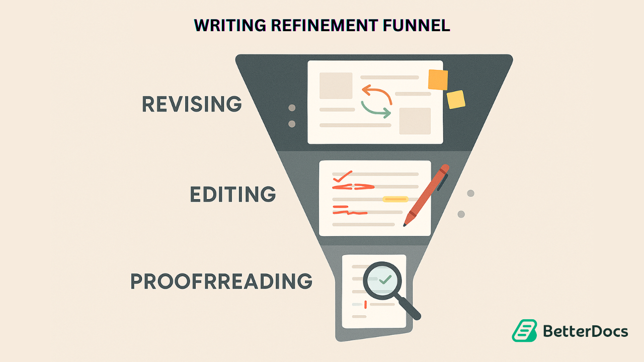 Revising, Editing And Proofreading: What Is the Difference?