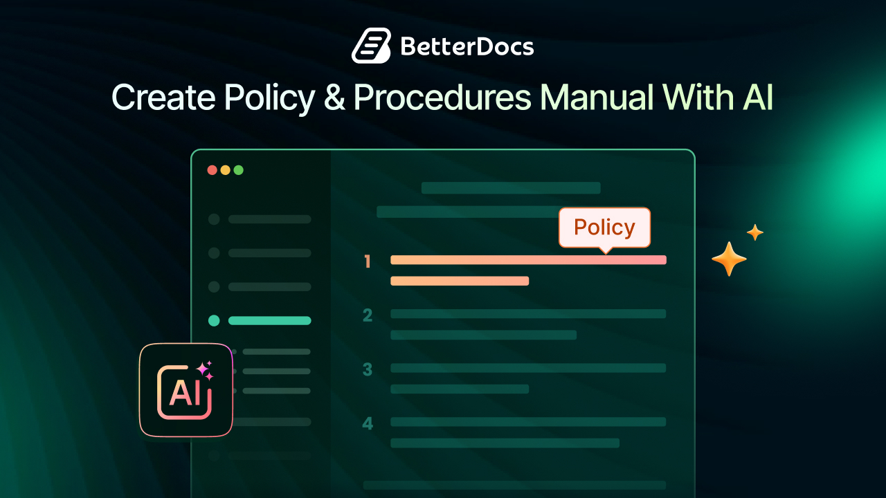 A Detailed Guide to Creating Policy And Procedures Manual with AI