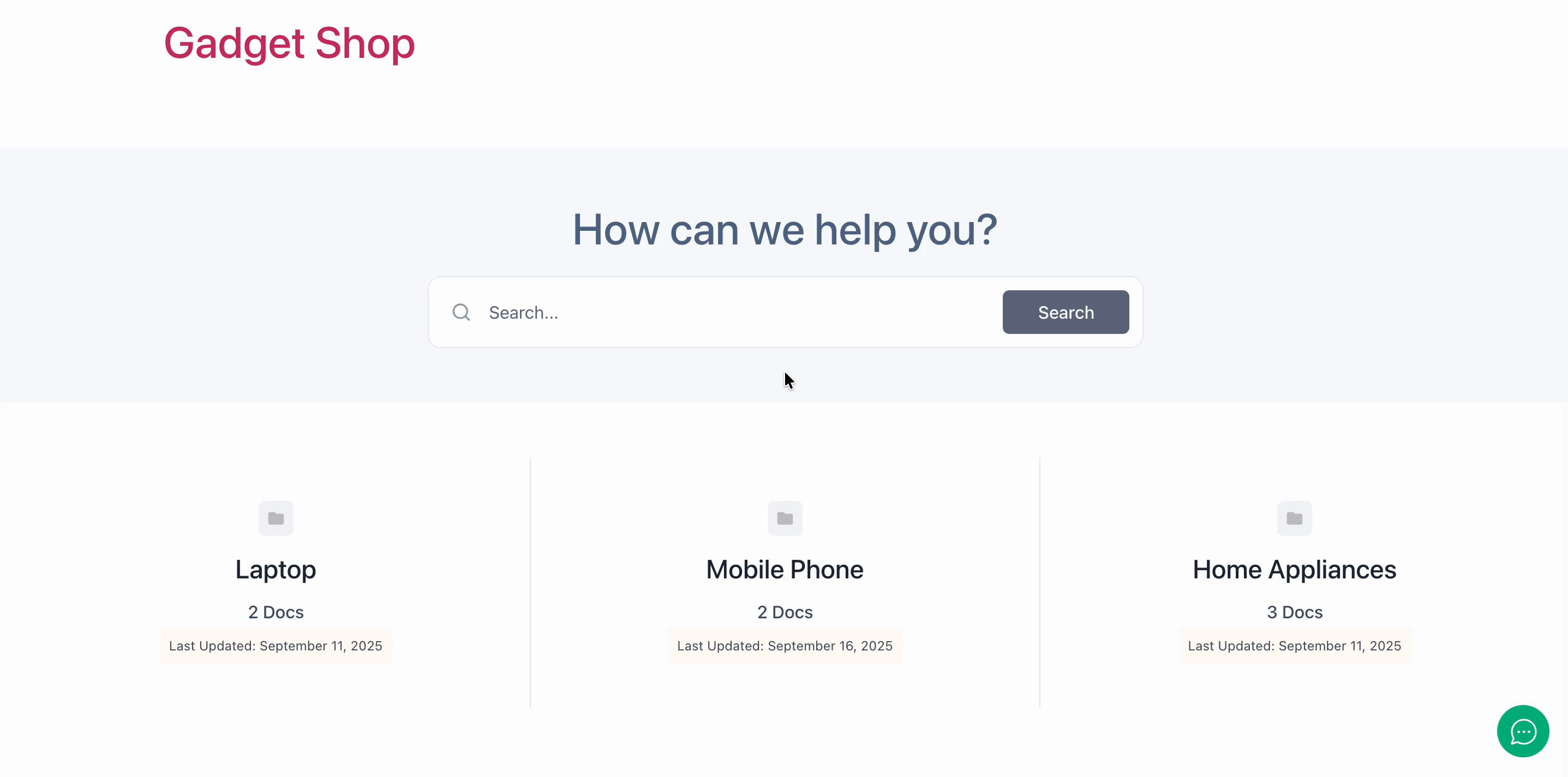 AI Search Modal