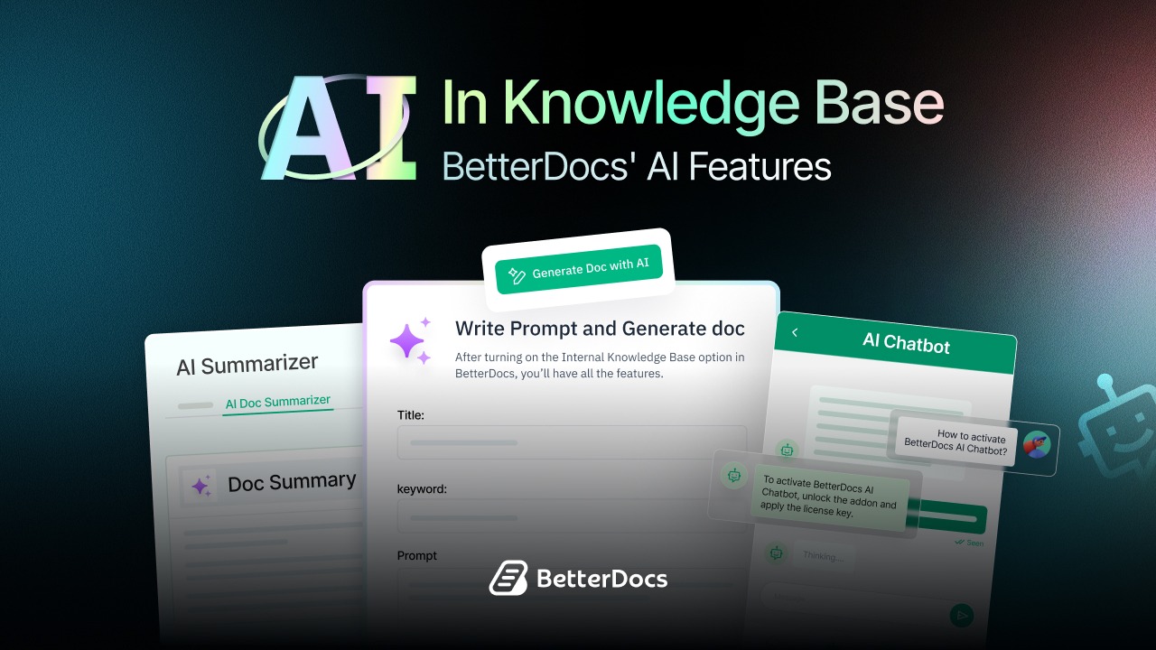 BetterDocs - AI Powered Knowledge Base
