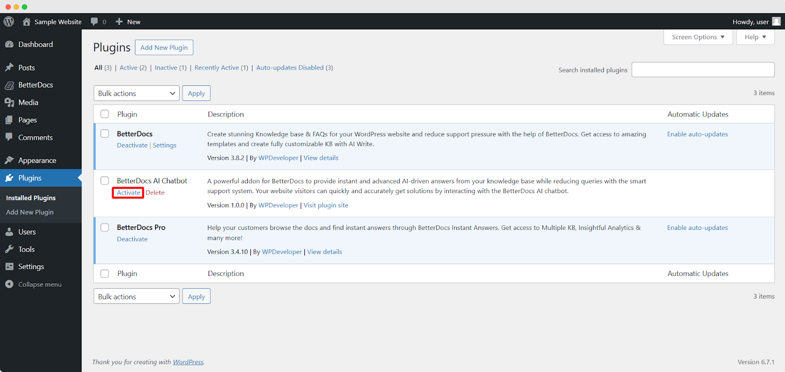 How to Train AI Chatbot in BetterDocs for Better Contextual Response? 3 train AI Chatbot in BetterDocs