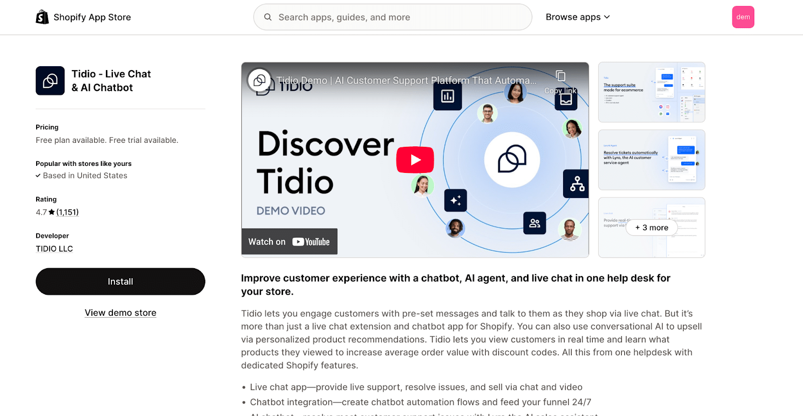 Shopify Customer Service with AI: Apps That You Can Use 4 Tidio
