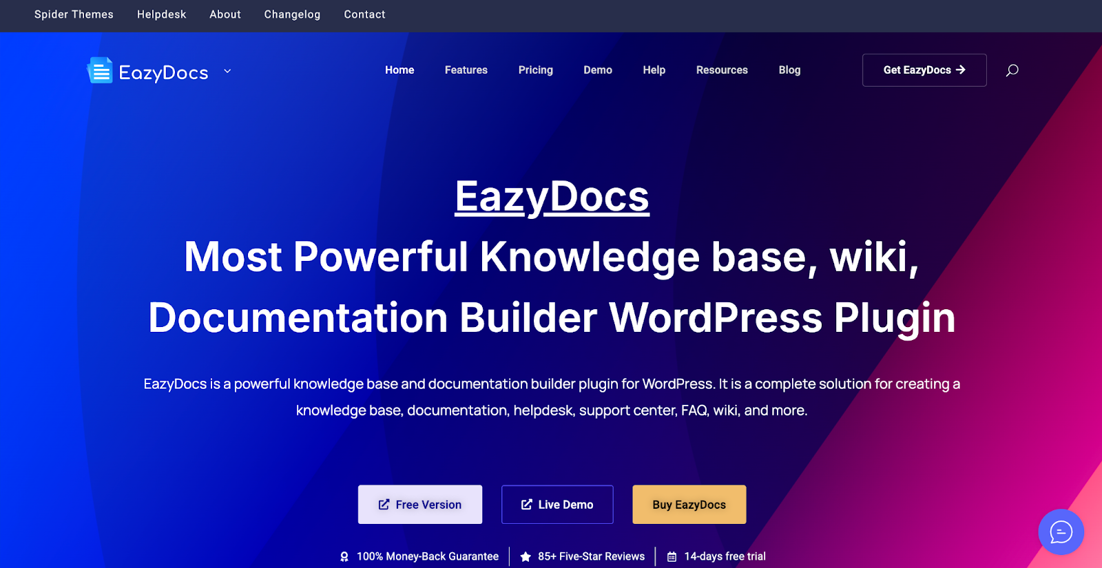 5 Best WordPress Chatbot Plugins with AI Knowledge Base for 24/7 Support 6 EazyDocs