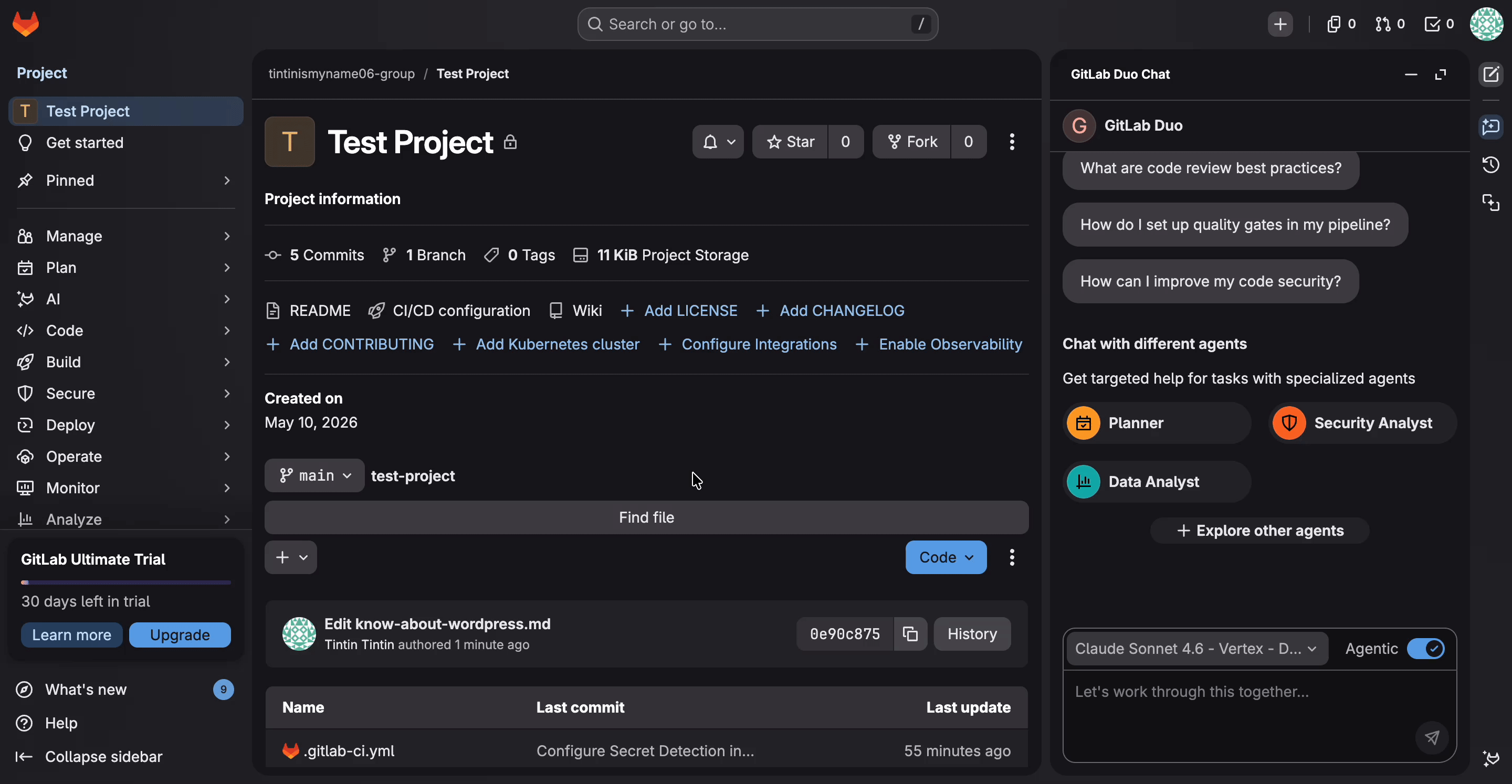 How to Connect the GitLab Repository to BetterDocs 8 GitLab sync final outcome