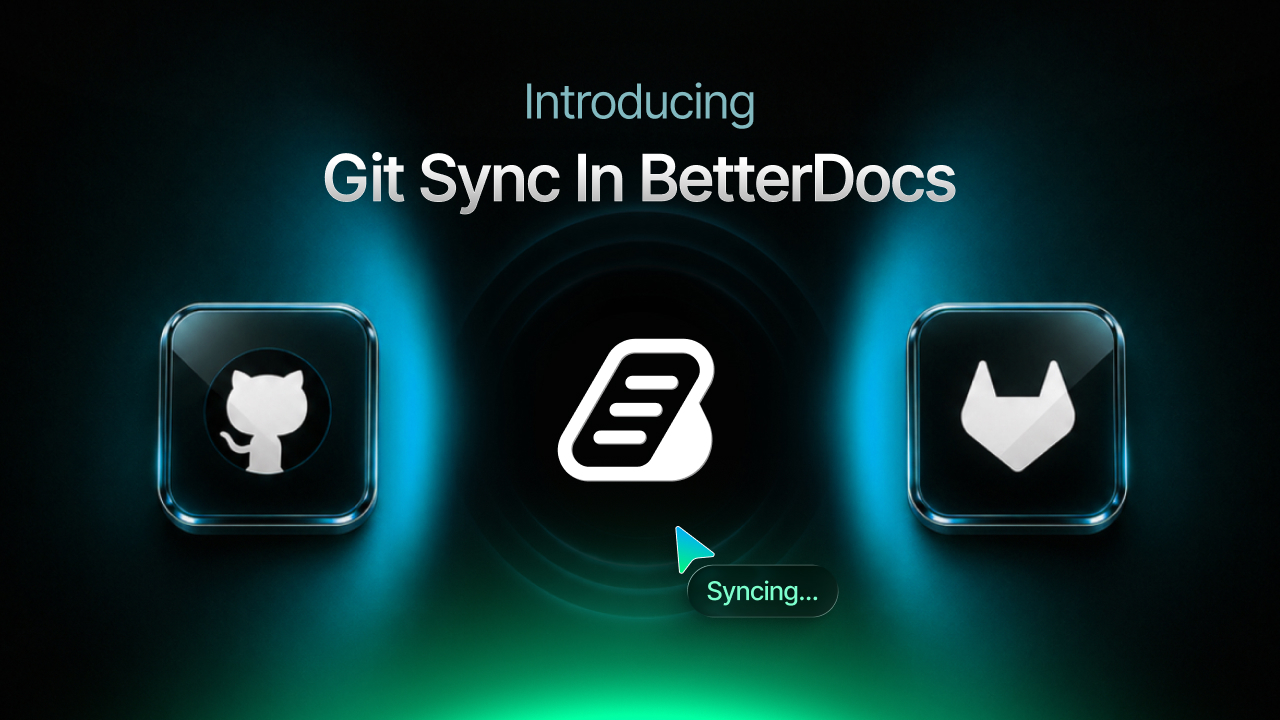 Sync Docs Smarter with the New Git Integration in BetterDocs 1 Git Integration