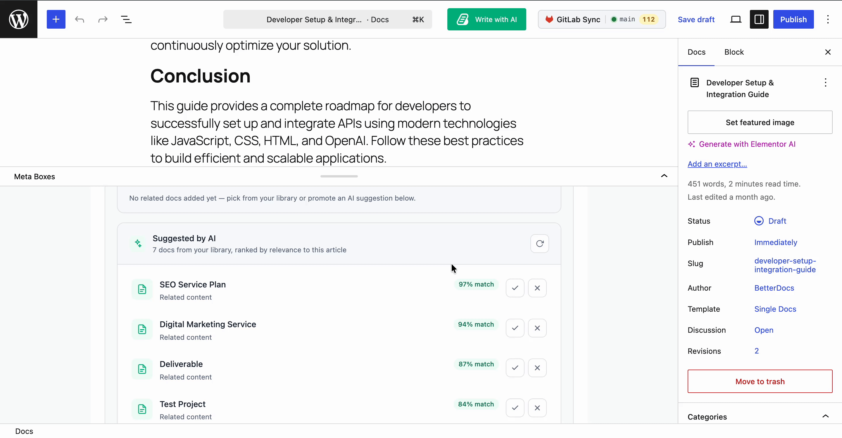 How to Show Real-Time Related Docs in WordPress Using BetterDocs AI? 9 BetterDocs AI-Powered Real-Time Related Docs