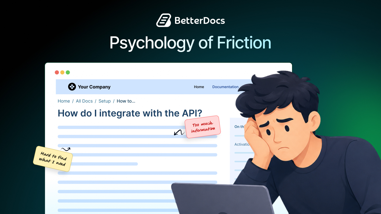 The Friction Psychology: Why Users Abandon Your Docs (And How to Fix it) 1 friction psychology