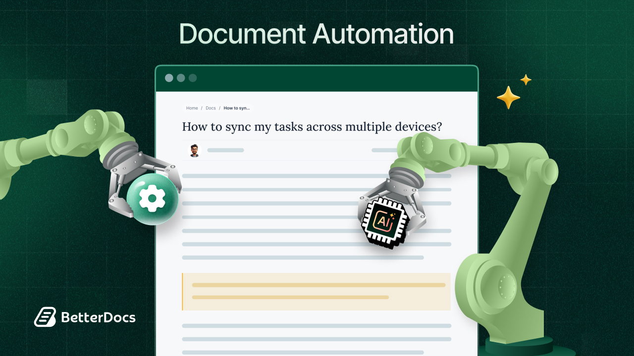 AI vs Traditional Documentation: What Works Better for Users Today 3 Document Automation