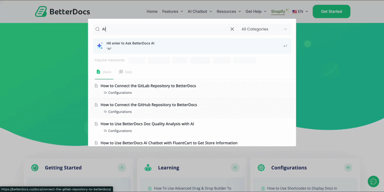 How AI Search Is Changing the Way Users Find Help And Documentation Online 3 AI Search Sample