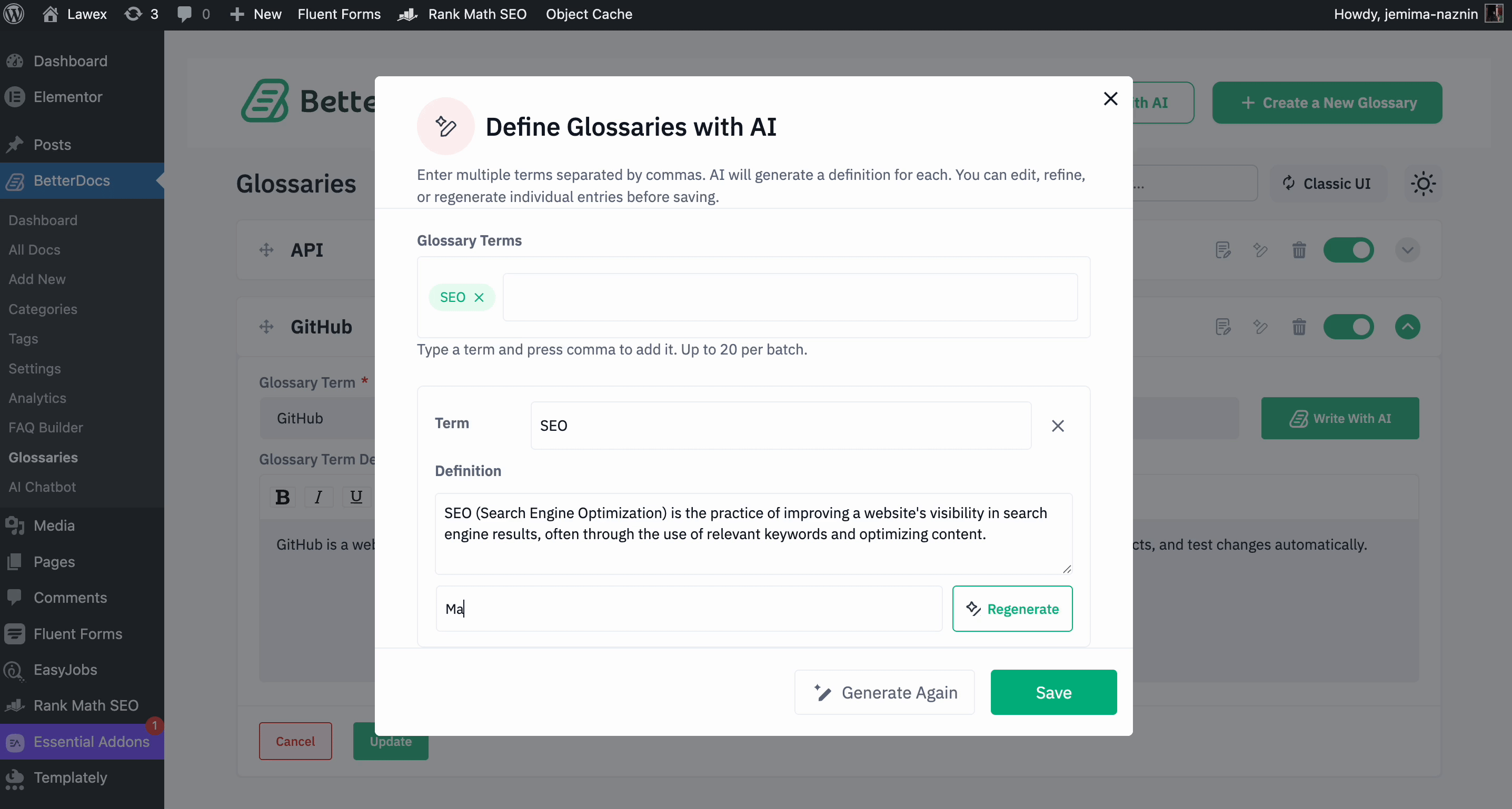 What’s in BetterDocs PRO? A Complete Guide to Every Feature, AI Tool And Documentation Use Case 5 Glossary with AI