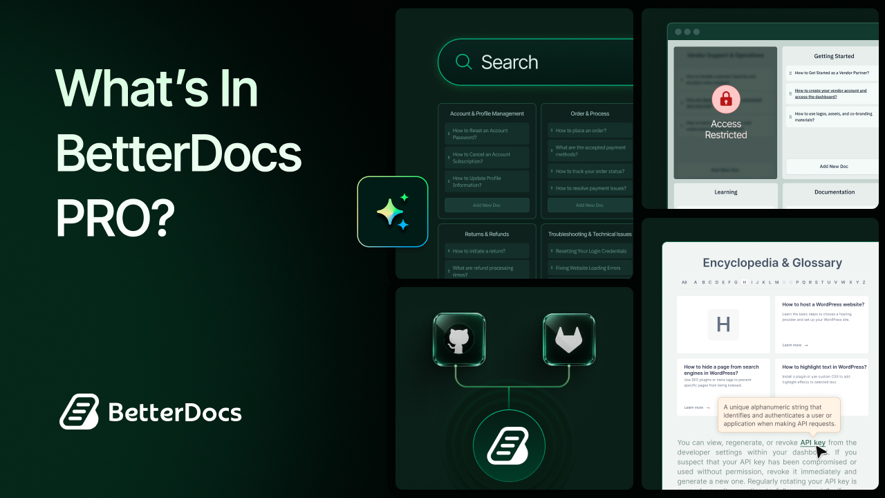 What’s in BetterDocs PRO? A Complete Guide to Every Feature, AI Tool And Documentation Use Case 1 What’s in BetterDocs PRO? A Complete Guide to Every Feature, AI Tool and Documentation Use Case