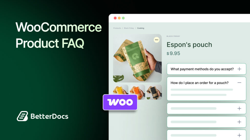 BetterDocs WooCommerce Product FAQ: Turn Product Questions Into Purchase Confidence