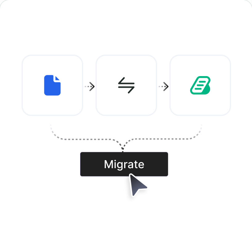 One-click migration from another docs plugin
