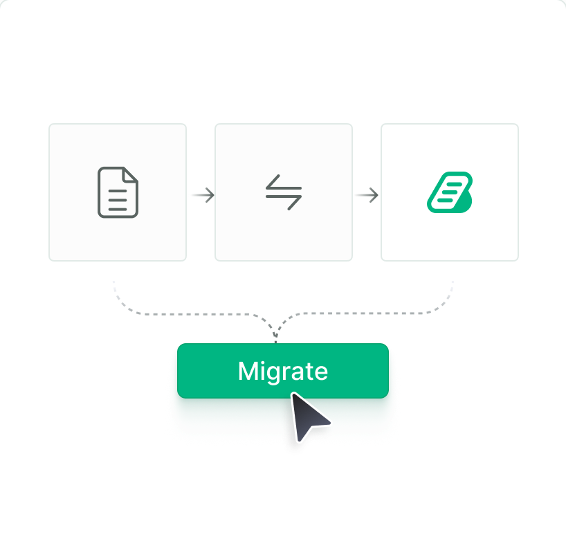 One-click migration from another docs plugin