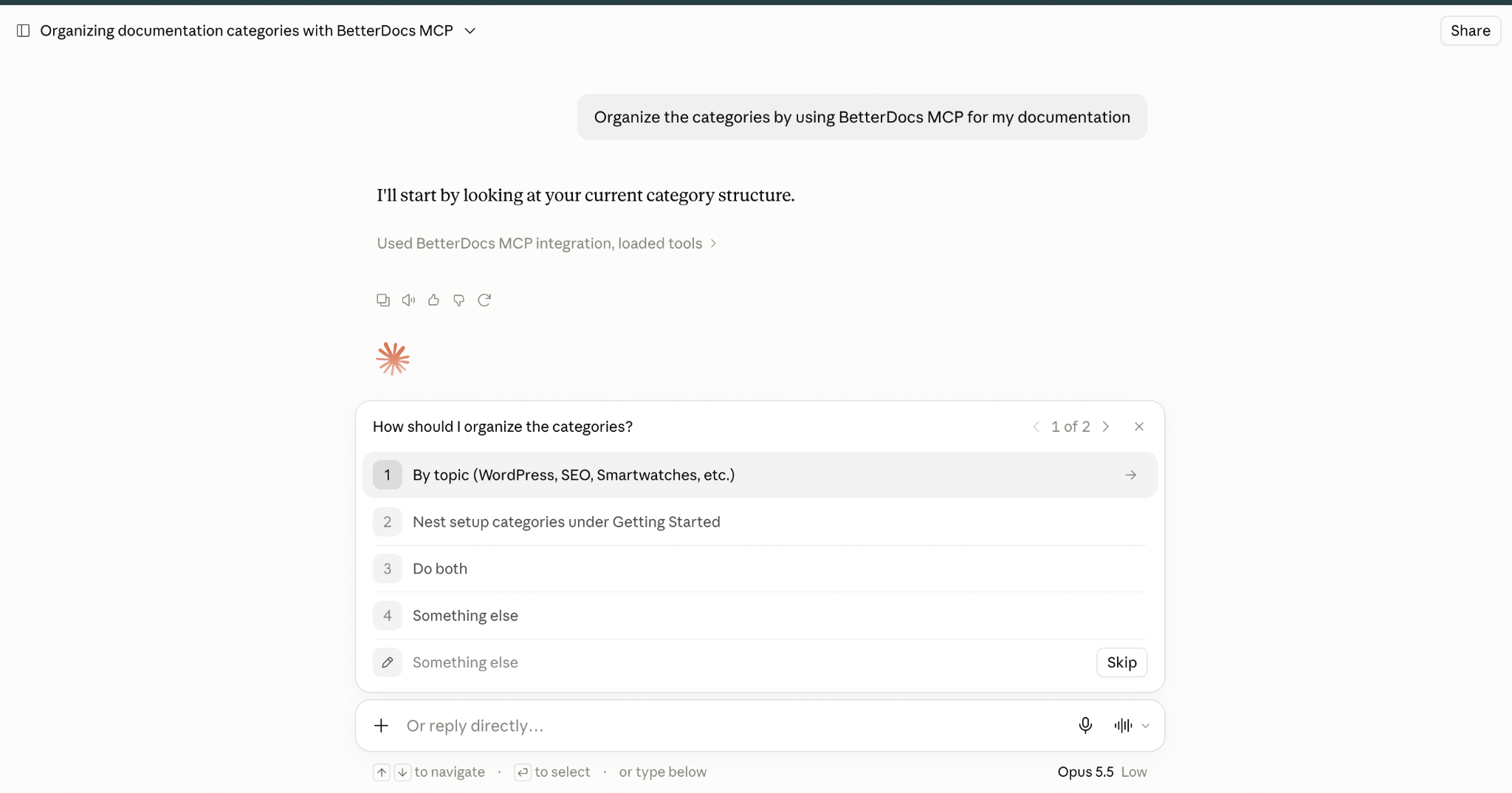 Organize Categories and Tags